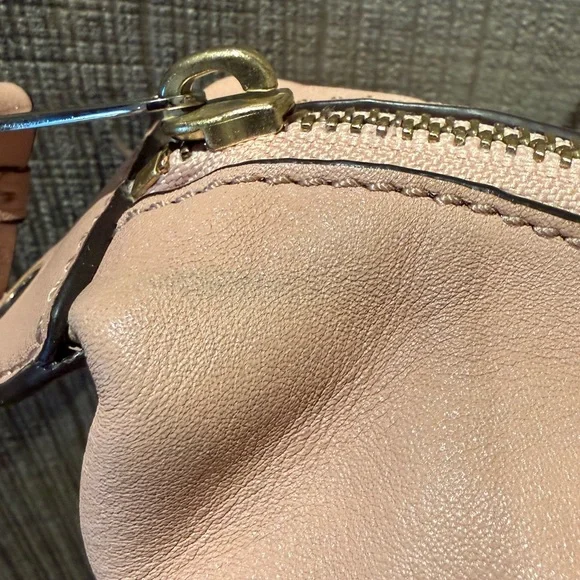 Coach Madison Rose Petal Pink Leather Bag with Crossbody Strap C1482-32405 - Picture 11 of 11